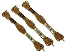 DMC 840  Lot 3 Échevettes