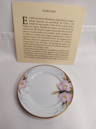 Assiettes miniatures noritake - miniatures,