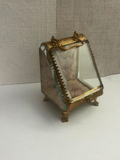 Porte Montre à Gousset Boîte Coffret Verres Biseautés, Napoléon III XIXème