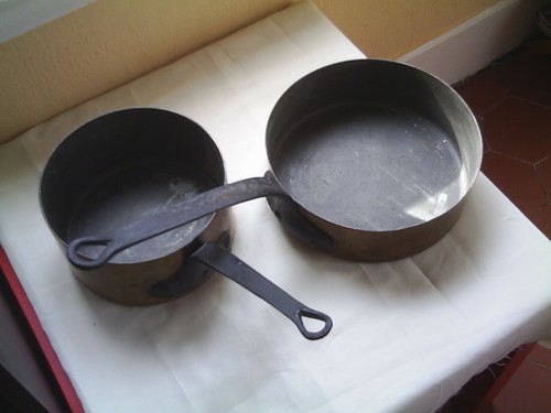 Casseroles cuivre antique - en,