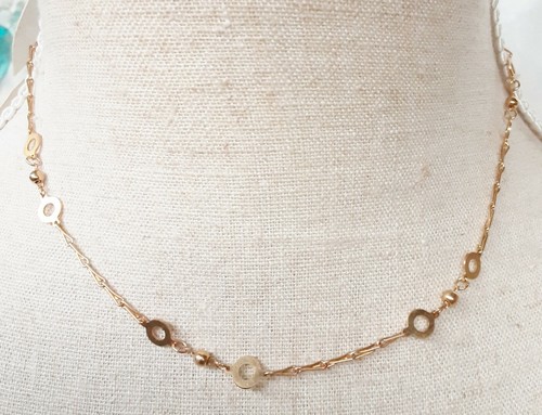 Collier vintage couleur - vintage,