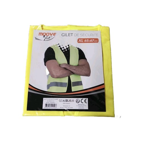 Gilet jaune fluo sécurité - gilet,