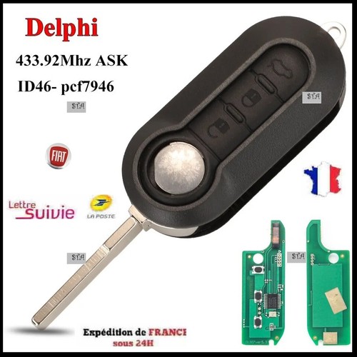 Kit coque clé plip - kit:,