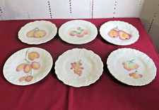 6 assiettes a dessert  en