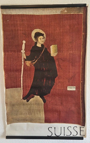 Affiche originale suisse saint - originale,