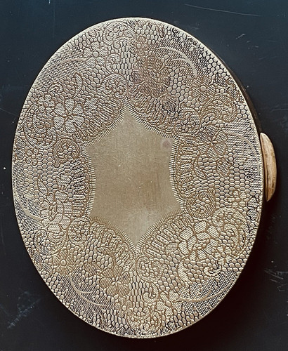 Poudrier miroir vintage marcel - poudrier,