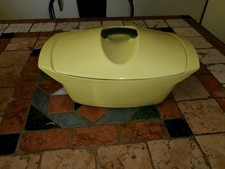 COCOTTE LE CREUSET LA COQUELLE DESIGN RAYMOND LOEWY 1958 5,5 litres