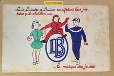 Buvard Pub Publicitaire La marque des jeunes