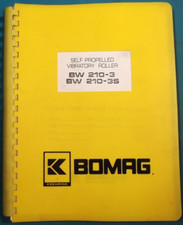 BOMAG BW210-3 BW210-3S Manuel
