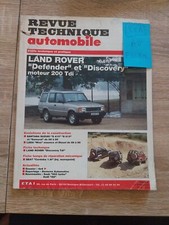 Revue technique Land Rover Defender Discovery 200 tdi rta 