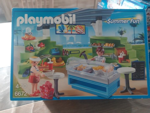Playmobil boutique fast food - playmobil, fast-food