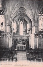 37 AMBOISE LE CHATEAU CHAPELLE