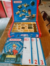 Boite de Meccano N°3 Vintage 39 modeles