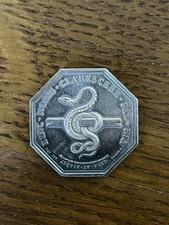 Jeton Argent Octogonal