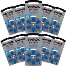 60 Piles Auditives 675 / PR44 Rayovac Extra