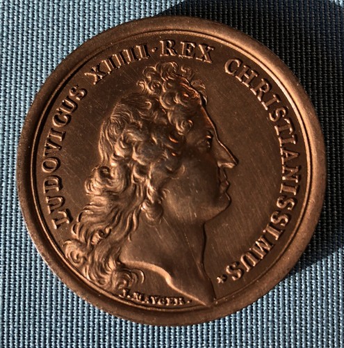Médaille louis xiv grand - louis,