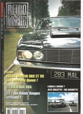 RETROVISEUR N°170 DOSSIER : ASTON MARTIN DBS & V8 / CITROEN USA / ELF /J SIFFERT