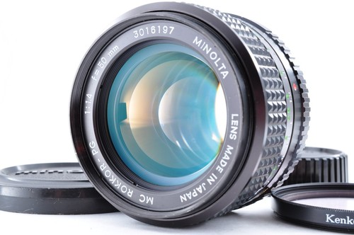 Objectif minolta rokkor pg - minolta, mc