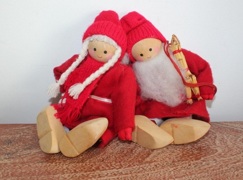 Noël vintage couple - noël,