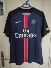 PSG 2015/16 HOME STOCK PRO OFFICIEL époque Ibrahimovic Lucas Motta Lavezzi