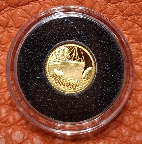 Piece dollars 24k le - or,