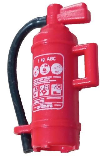 Extincteur playmobil 4260 7398 - extincteur,