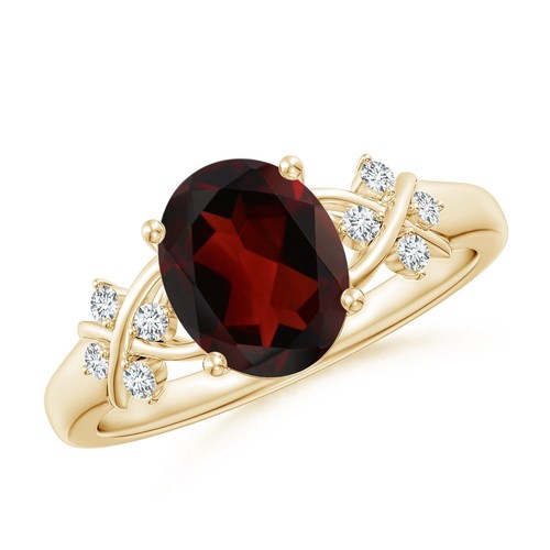 Angara bague solitaire ovale - bague,