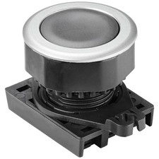 TRU COMPONENTS TC-10343972 S3PF-P1K Bouton-poussoir bouton noir 1 pc(s)