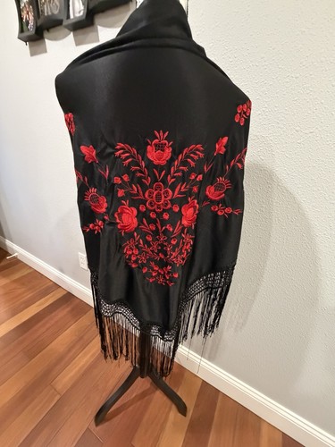 Senorita spanish manton scarf - senorita,