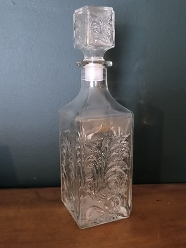 Ancienne carafe verre déco - verre,
