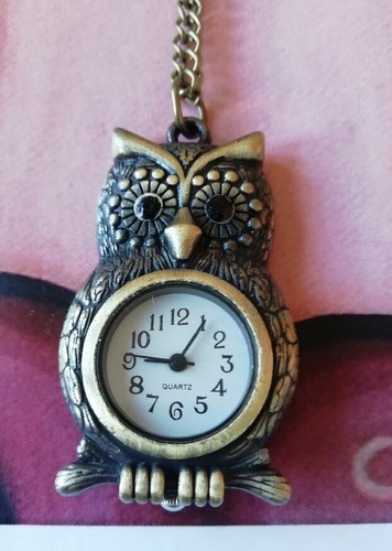 Montre gousset poche hiboux - de,