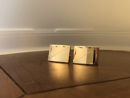 Vintage 10k filled - filled, cufflinks