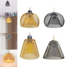 Abat-jour suspendu en métal