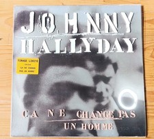 johnny hallyday "ça ne change pas un homme" tirage limité