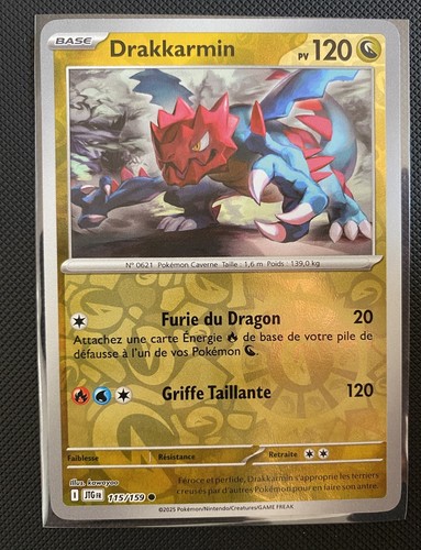 Carte pokemon drakkarmin - carte,