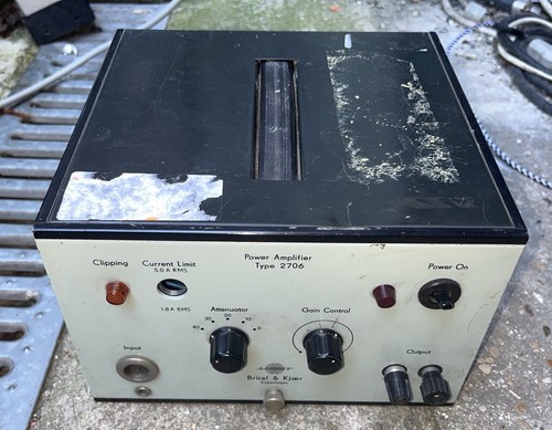 Bruel kjaer power - bruel, amplifier