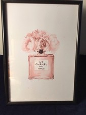 Publicité parfum Chanel encadrée 