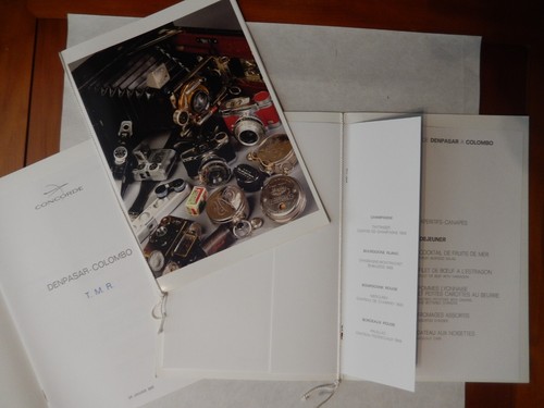 Menu tour monde concorde - monde,