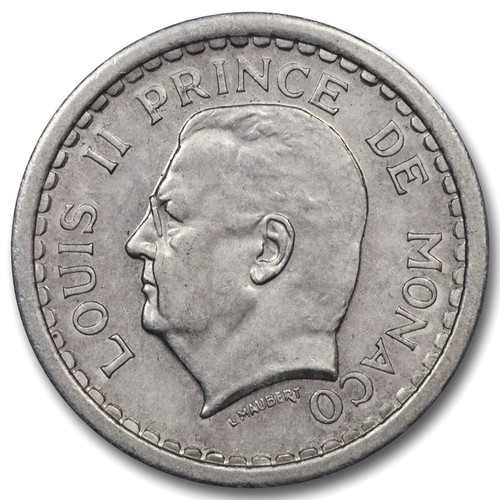 Monaco franc 1943 louis ii - 1943,
