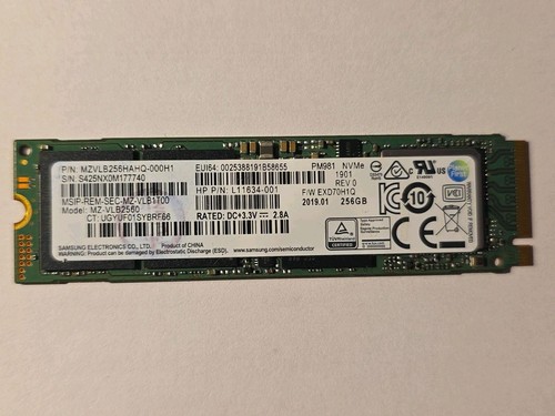 Samsung pm981 256go - pm981,