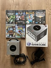 Nintendo Game Cube Grise En Boîte  + 6 Jeux