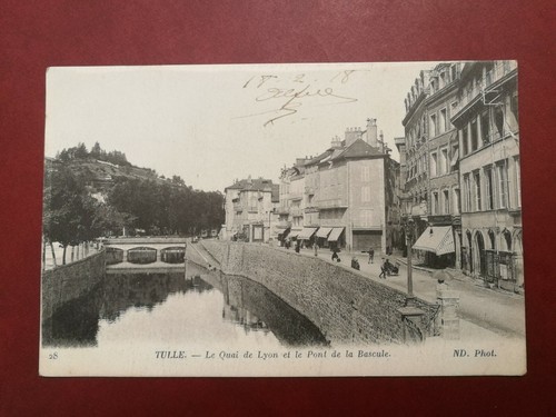Cpa tulle le quai - cpa, 19