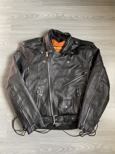 Veste moto cuir homme - moto,