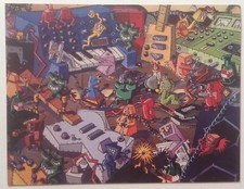 KRIKI - Carton d invitation - 1988