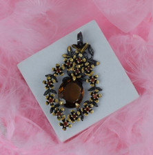 Pendentif pierre précieuse