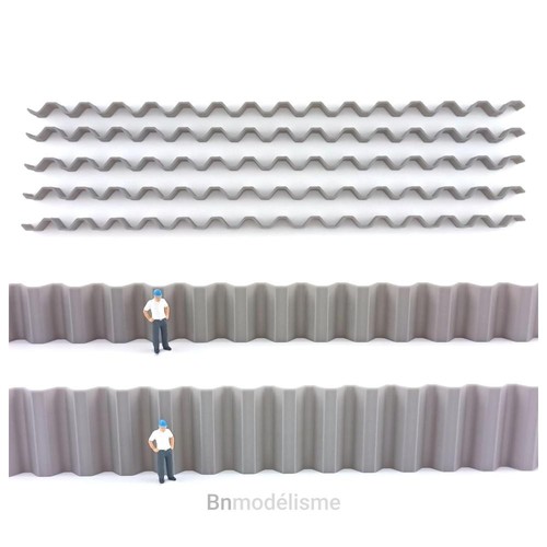 Lot palplanches 1 - ho, palplanches,