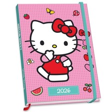Carnet A5 Hello Kitty 2026, Anniversaire, Noël, Cadeau, Marchandise Officielle