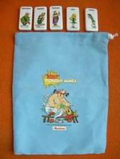 LOT ASTERIX DOMINO MANIA AUCHAN  : SAC + 5 DOMINOS – PRIMES PUBLICITAIRES