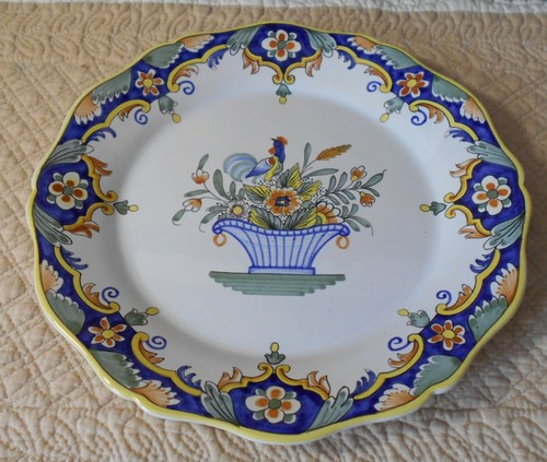 Ancienne assiette faience - ancienne,