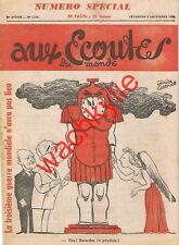 Aux écoutes du monde n°1376 du 08/12/1950 Pendule Claude Garnier Paix